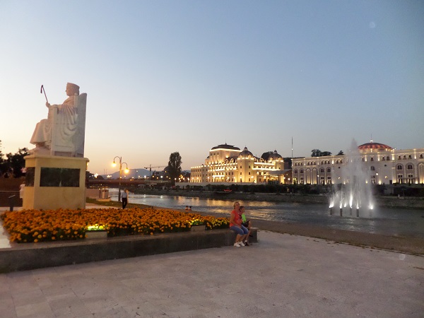 Skopja, capitala Macedoniei, locul unde măreția este la ea acasă