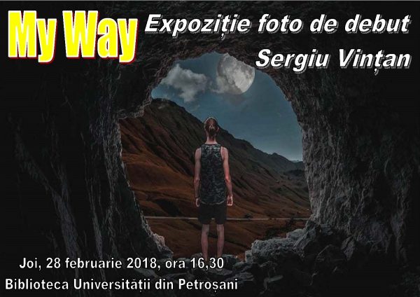 ”My Way”, expoziție fotografică de debut Sergiu Vințan