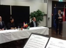 20200217_115600 Rectorul Universității din Petroșani, membru de onoare al Universității de Științe Aplicate din Viena