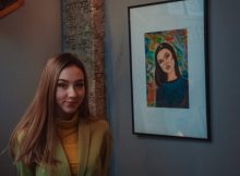 luana1 Debut cu succes pe scena artelor plastice din Valea Jiului pentru Luana Aimée Ghicioi