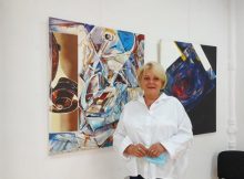 expo19 Concertul formelor și culorilor în expoziția de pictură ”Sinestezii” de la Petroșani a artistului plastic Mariana Rub