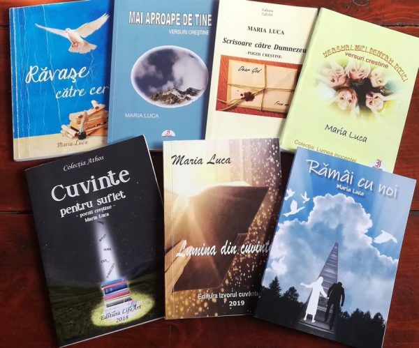 Cărțile cu inspirație divină ale Mariei Luca din Vulcan