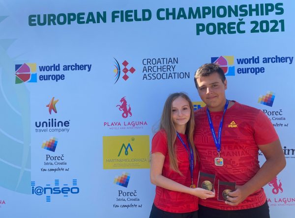 Beatrice Mikloș, dublă campioană a Europei la tir cu arcul, la individual și pe echipe