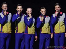 Petrilelenii Daniel Tavoc și Darius Branda în grupul de aur al României la Campionatele Europene de Gimnastică Aerobica din Italia