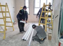 Se lucrează intens pe șantierul modernizării Spitalului Județean de Urgență din Deva