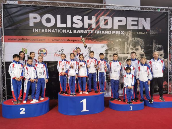 Rezultate foarte bune pentru echipa de ”karate kids” de la CSM Jiul la Polish Open 2021