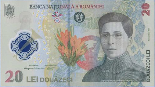 20 de lei, puterea de cumpărare a primei femei de pe bancnotele românești contemporane