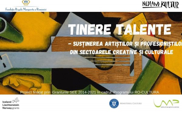 Fundația Regală Margareta a României lansează proiectul ”Tinere Talente – Susținerea artiștilor și profesioniștilor din sectoarele creative și culturale”