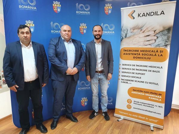 Servicii de îngrijire la domiciliu pentru vârstnici, în Petrila și Petroșani, prin intermediul Asociației Kandila