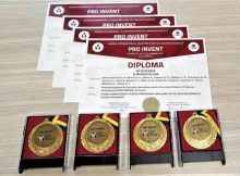 Patru medalii de aur pentru cercetătorii INSEMEX Petroșani la Salonul Național ”Pro Inventica”