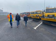 Situația pregătirilor pentru deszăpezirea drumurilor naționale, verificată de prefectul județului Hunedoara