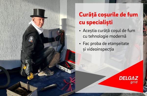 Stai în siguranță! Curăță coșurile de fum cu specialiști