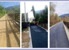 Încă un drum cu asfalt în premieră, la Uricani