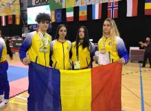 România vicecampioană europeană la Taekwon-do, cu aport semnificativ a 4 sportivi din Valea Jiului