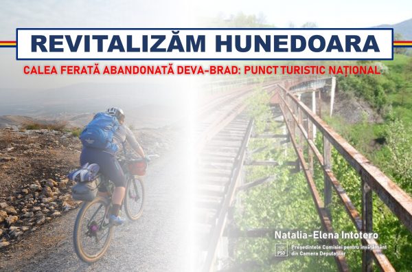 Perspective de valorificare turistică pe terasamentul fostei căi ferate Deva-Brad