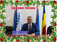 Primarul orașului Uricani, Dănuț Buhăescu vă urează Sărbători fericite!