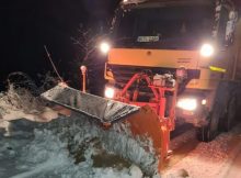 Intervenții pentru deszăpezire pe drumurile județene