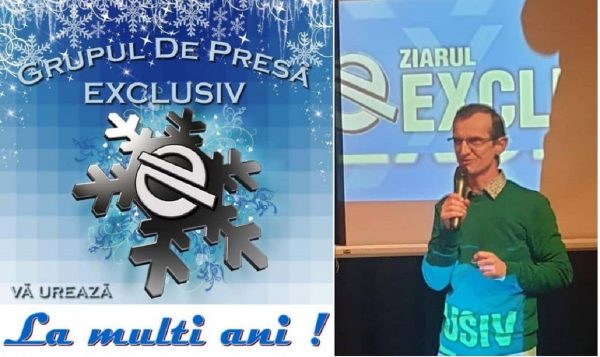 Grupul de presă Exclusiv vă mulțumește pentru anul 2021 și vă urează ”La mulți ani !”