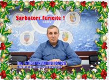 Directorul general al Apa Serv Valea Jiului, ing. Cristian Ionică vă urează Sărbători fericite!