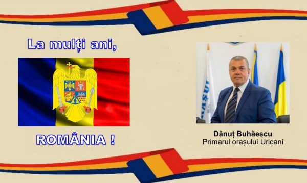 Dănuț Buhăescu / Mesaj de Ziua Națională a României