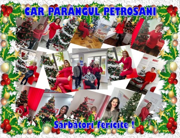 CAR Parîngul Petroșani vă urează Sărbători fericite !
