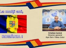 Apa Serv Valea Jiului / Mesaj de Ziua Națională a României