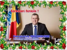 Rectorul Universității din Petroșani, prof.univ.dr.ing. vă urează Sărbători fericite !