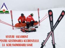 Măsuri de reacție la accidentele de pe pârtii, recomandate de Salvamont