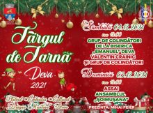 Sâmbătă, 4 decembrie 2021 se deschide Târgul de Iarnă din Deva