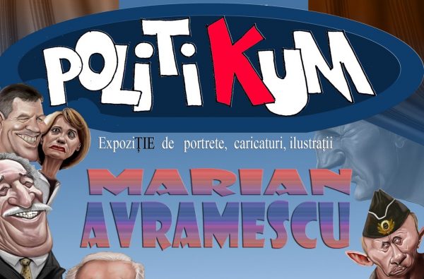 Expoziție de caricatură semnată Marian Avramescu, la Galeria de Artă Forma din Deva
