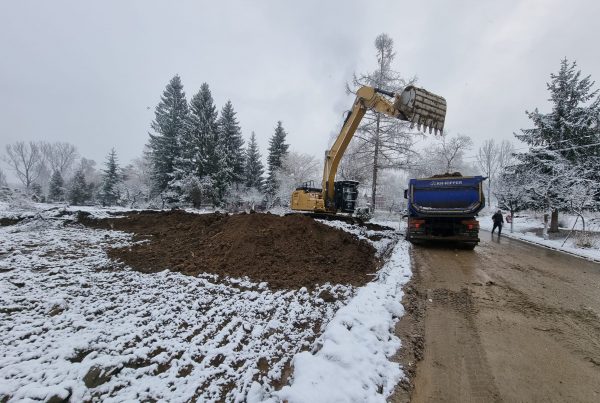 La Lupeni a început execuția primului proiect major de investiții al anului 2022