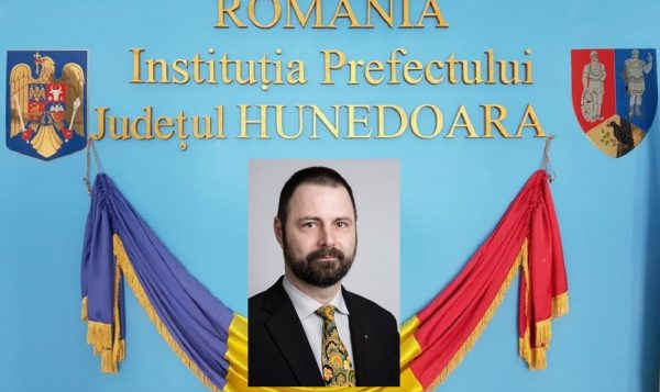 Petrileanul Gheorghe Bogdan Urdea a fost numit în funcția de subprefect al județului Hunedoara