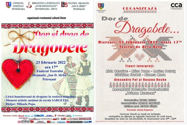 Evenimente culturale speciale, de Dragobete, în județul Hunedoara