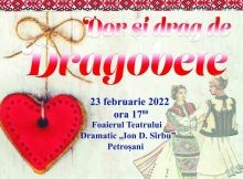 Iubire cu parfum de poezie, de Dragobete, la teatrul din Petroșani