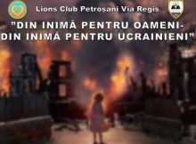 Lions Club Via Regis Petroșani, ”Din inimă pentru oameni, din inimă pentru ucraineni”
