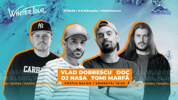 Winter Tour revine la Straja, într-un week-end cu distracție la maxim