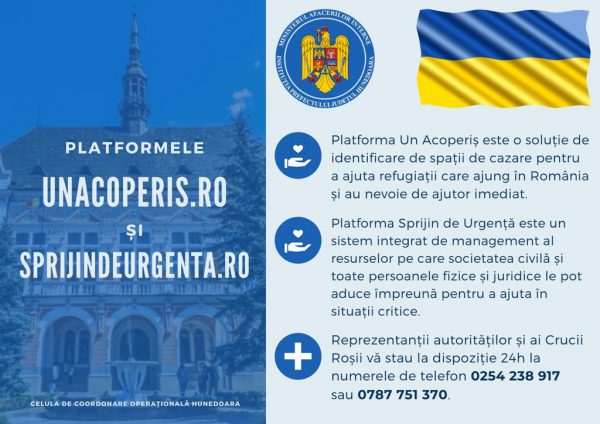 Noi platforme online pentru centralizarea sprijinului pentru refugiați