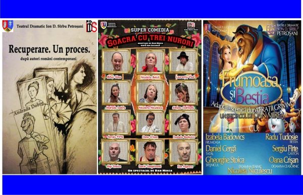De toate pentru toți în programul primului week-end de martie la Teatrul ”I.D. Sîrbu” din Petroșani