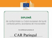 Certificare la nivel european pentru CAR Parîngul Petroșani
