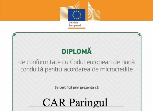 Certificare la nivel european pentru CAR Parîngul Petroșani