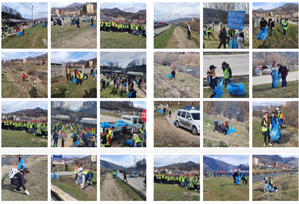 Acțiune de ecologizare la Petrila în cadrul campaniei naționale ”Curățăm România”