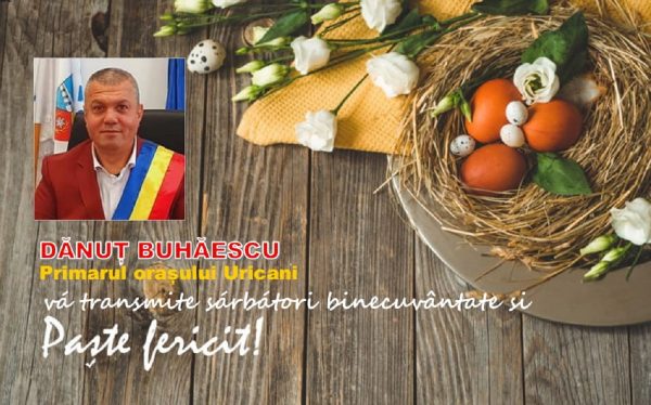 Mesaj Pascal / Dănuț Buhăescu – primarul orașului Uricani
