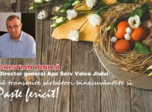 Mesaj Pascal / Cristian Ionică – director general Apa Serv Valea Jiului