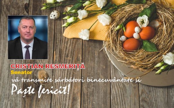 Mesaj Pascal / Cristian Resmeriță – senator