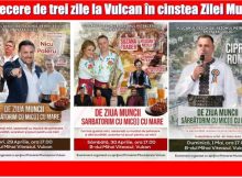 Vulcanul dă startul petrecerilor în stradă din 2022, în cinstea zilei de 1 Mai