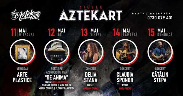 Zilele AztekArt 2022 – Programul complet al evenimentelor