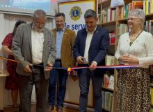La Liceul Teoretic ”Mircea Eliade” din Lupeni s-a deschis prima ”Biblioteque Mediateque Francaise” din Valea Jiului