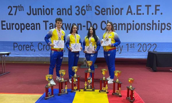 Sportivi ai CS ”Pantera neagră” din Petroșani, campioni europeni la Taekwon-do ITF