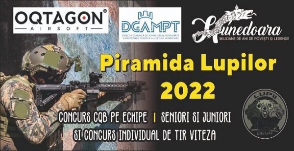 „Piramida Lupilor”, competiției de airsoft în județul Hunedoara