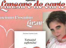 Al treilea volum de poezie semnat de Daciana Cosmina Lazăr va fi lansat, pe 23 iunie, la Biblioteca județeană ”Ovid Densușianu” din Deva
